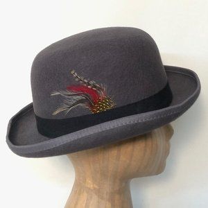 Jaxon Men's Grey Hat, Super hip, goodday or night